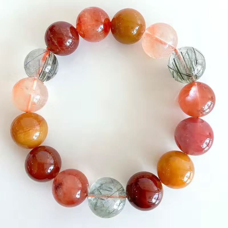 Fortune Luck Longevity Feng Shui Crystal Bracelet -【Attract Wealth & Increase Fortune】