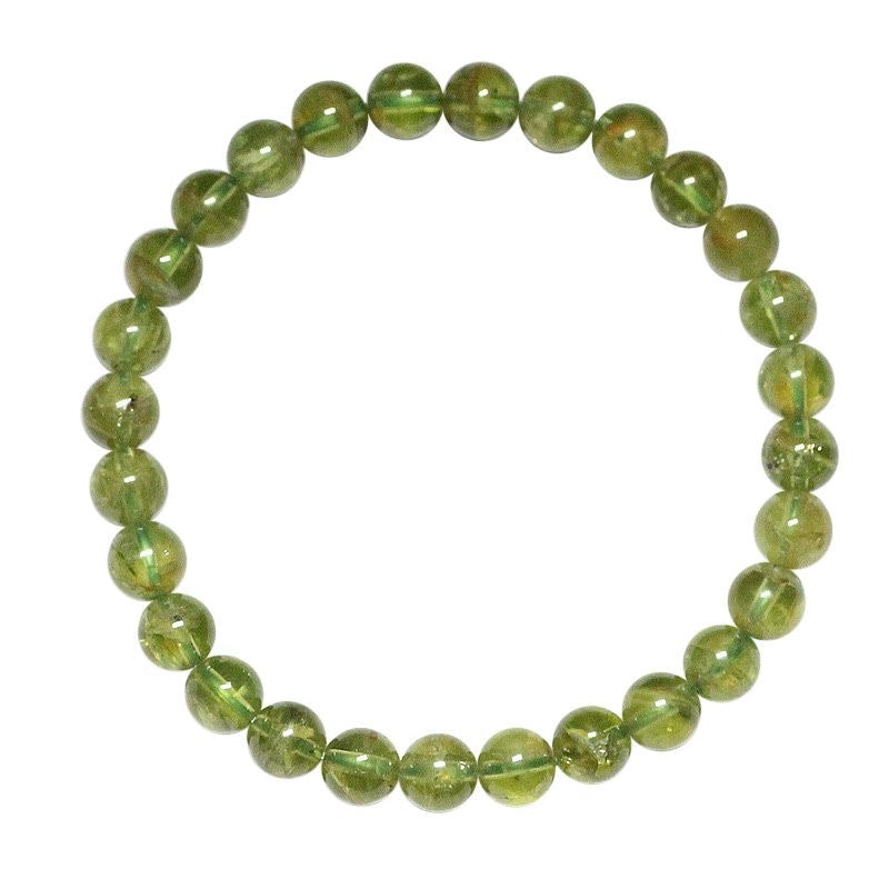 Energizing Peridot Crystal Bracelet -【Enhance Energy Aura & Relieves Anxiety】