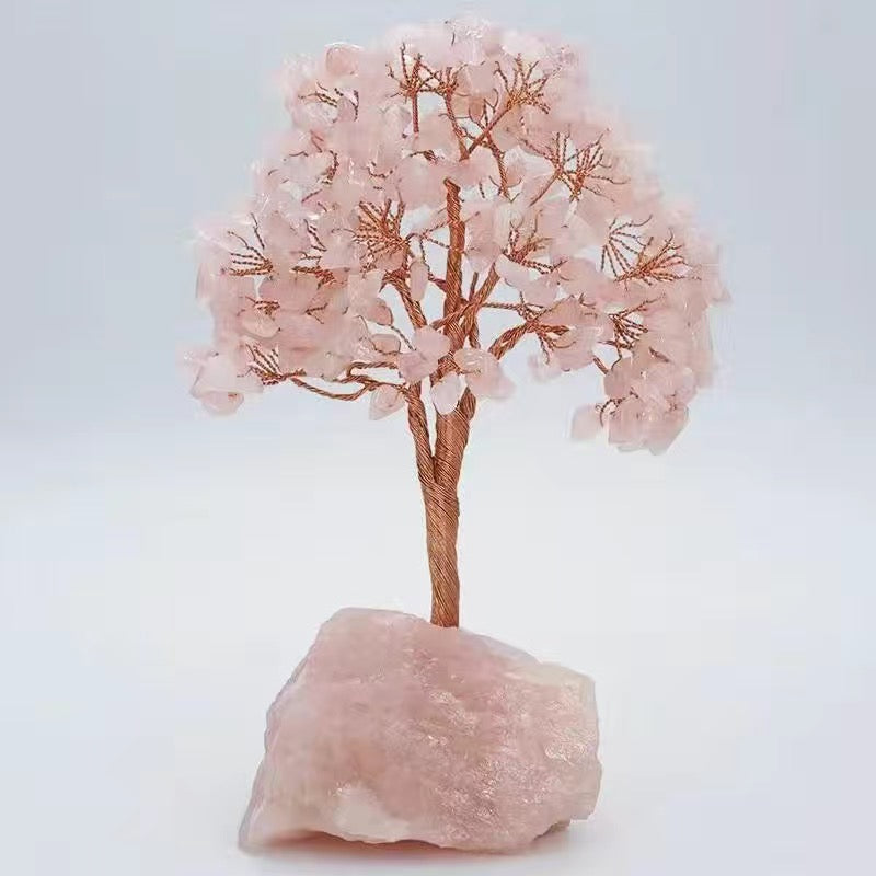 Natural Crystal Tree Energy Ornaments -【Crystal Wishing Tree】