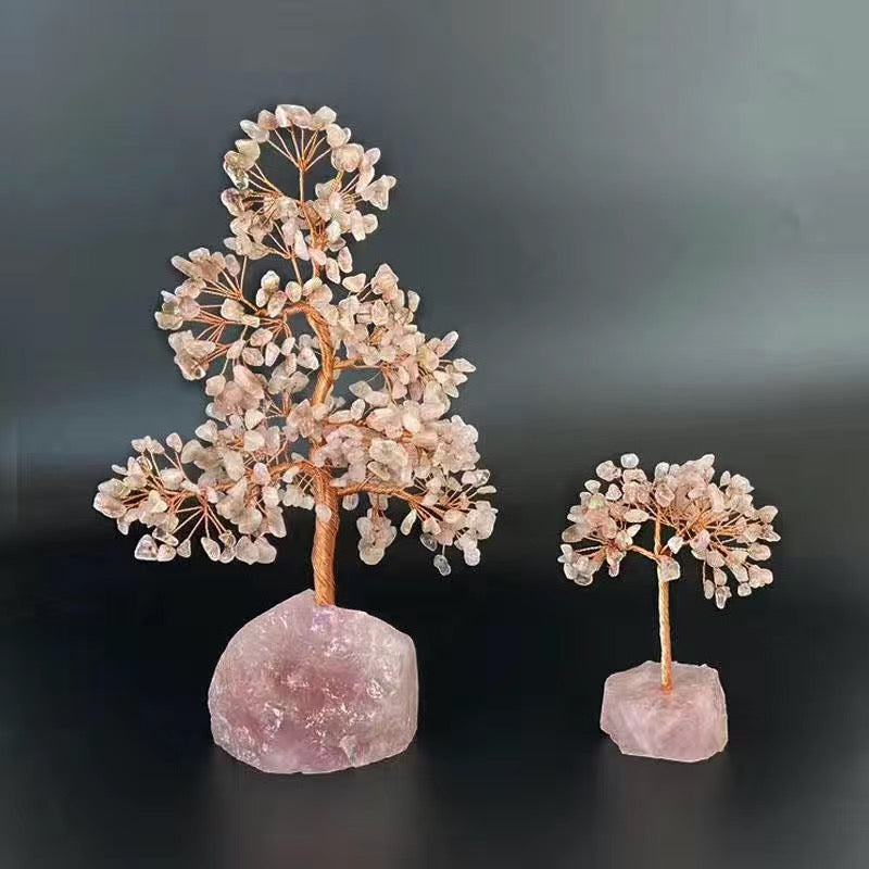 Natural Crystal Tree Energy Ornaments -【Crystal Wishing Tree】