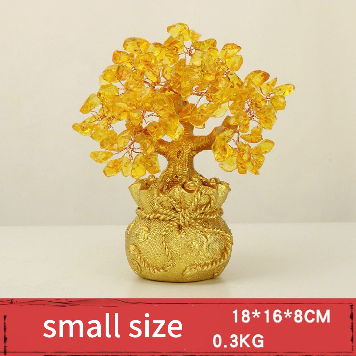 Crystal Fortune Tree Feng Shui Ornament -【Gather Wealth & Increase Fortune】