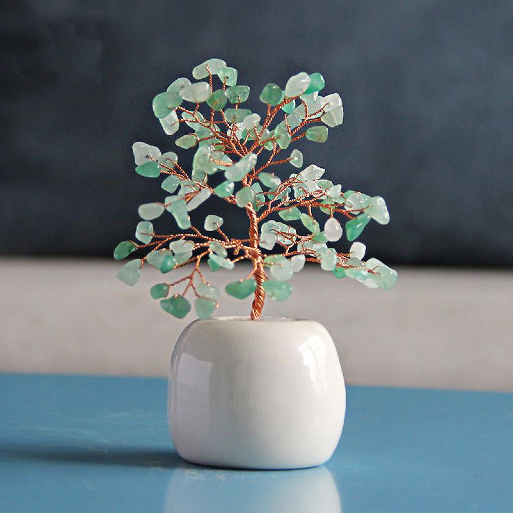 Natural Crystal Tree Energy Ornaments -【Crystal Wishing Tree】